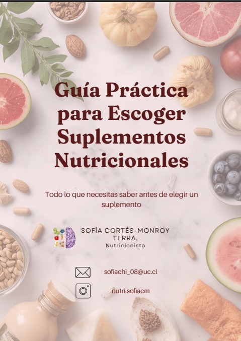 Guía Práctica para Escoger Suplementos Nutricionales